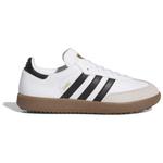 Самба Гольф Облачно Белый Основной Черный Жвачка Adidas, Белый Черный - фото 2