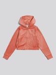 Детская худи с молнией Arch Juicy Couture, Burnt Sienna - фото 6