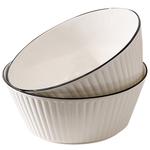 Парные серьги чаша KAWASIMAYA, белый - фото 2