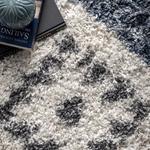 Ковер nuLOOM, 92 x 153 см, Transitional Regina Shag, Blue - фото 7