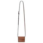 COS Кожаная сумка через плечо миниатюрная мужская, Brown - фото