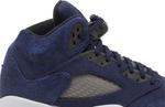 Кроссовки Air Jordan 5 Retro SE GS 'Midnight Navy', синий - фото 2