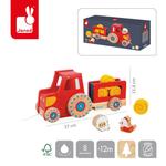 Janod, Тяговый Деревянный Трактор, Ферма - фото 3