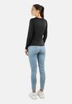 Топ Normani Long sleeved top, Schwarz/Black - фото 3