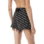 Шорты с логотипом Bite Alexander Wang, серый - фото 7