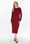 Платье DreiMaster Jumper dress, Burgundy/Bordeaux - фото 2