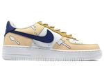 Кроссовки Nike Air Force 1 Skateboard Shoes Men Low-Top Yellow Blue/Green - фото 3