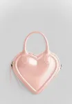 Мини-Сумочка в форме сердца Bershka, Light Pink - фото 3