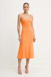 Платье ADONI Bardot, оранжевый - фото