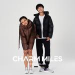 CHARM MILES Унисекс пуховик, Black - фото 6