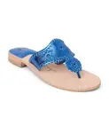 Плоские сандалии Jacks - металлик наппа Jack Rogers, синий - фото 2