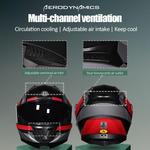 Шлем мотоциклетный Labzaa, белый - фото 3