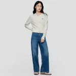 Трикотаж женский GAP, айвори - фото 6