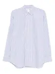 Полосатая рубашка с карманами Comme Des Garçons Shirt, синий - фото