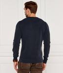 Свитер мужской Aeronautica Militare с логотипом, синий - фото 3