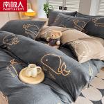 Antarctic Пододеяльник 150х200 см, хлопковый, принт W Whale - фото