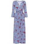 Платье миди с принтом Люси Poupette St Barth, Blue Farfalla - фото