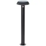 Блестящий уличный торшер с LED Alvero, 1 шт. Теплый белый светодиодный уличный торшер, солнечная батарея, 70 см, 500 лм, 3000 К, металл, черный Brilliant, черный - фото 3