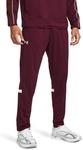 Тренировочные брюки Under Armour Team Knit, Maroon-White - фото