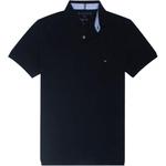 Мужская поло Tommy Hilfiger, черный - фото 3