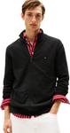 Легкий мужской свитер на молнии Tommy Hilfiger, Black - фото