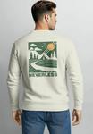 Толстовка Neverless PULLOVER MIT BACKPRINT LANDSCAPE FASHION, Urban Grey/Anthracite - фото