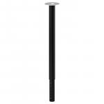 Рабочий стол LINNMON/OLOV IKEA, 100x60 см, темно-серый/черный - фото 4