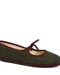 Женские балетки Brigitte Vibi Venezia, зеленый - фото 3