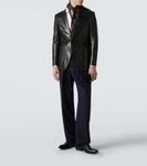 Шелковый шарф в горошек Tom Ford, Dark Chocolate - фото 4