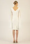 Платье-Футляр Apart, Creme - фото 3
