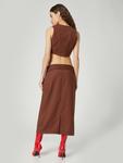 Юбка Bella x ABOUT YOU Rhonda, коричневый - фото 4