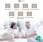 Простыня на резинке из плотного джерси 130x200 петролеум Carpe Sonno - фото 4