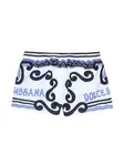 Плавки-шорты с принтом Marina Dolce & Gabbana Kids, белый - фото 2