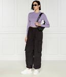 Блуза HUGO Dafilomena_3 Cropped Fit, фиолетовый - фото 2