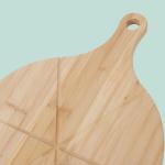 2 тарелки для пиццы Relaxdays, светло-коричневый - фото 4