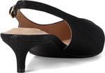 Туфли Cole Haan Women's Go-to Jocelyn Slingback Pumps, Black Glitter Mesh - фото 5