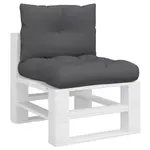 Подушка для сиденья Vidaxl, серый - фото 2