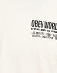 Футболка Obey, айвори - фото 4