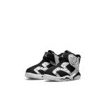 Кроссовки 6 ретро little flex se Air Jordan, черный - фото 3