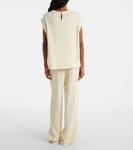 Топ без рукавов Asceno, экрю - фото 3