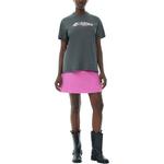 Футболка SS24 Women's Volcanic Gray GANNI, серый - фото 4