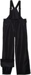 Брюки Obermeyer Surface Fz Suspender Pant унисекс-детские, Black - фото