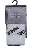 Носки Mister Tee Socks, цвет Blue/mottled grey/White - фото 2