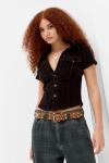 Блуза BDG Urban Outfitters POLLY , Brown - фото 2