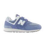 Кроссовки New Balance 574 Hook & Loop Little Kid, Mercury Blue - фото