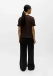 Objannie s/s noos basic tshirt Object, Seal Brown - фото 3