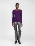 Свитер Influencer, фиолетовый - фото 3