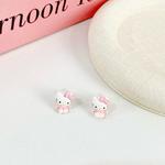 Серьги-гвоздики из серебра 925 пробы Sanrio, Hello Kitty stud earrings - фото 8