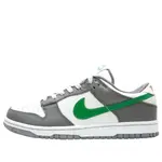Кроссовки dunk low pro 'grey classic green' Nike, серый - фото