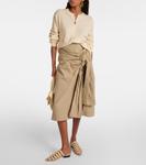 Каедовые кожаные мюли Loro Piana, Melonpan - фото 2